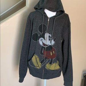 Mickey Mouse zip up hoodie